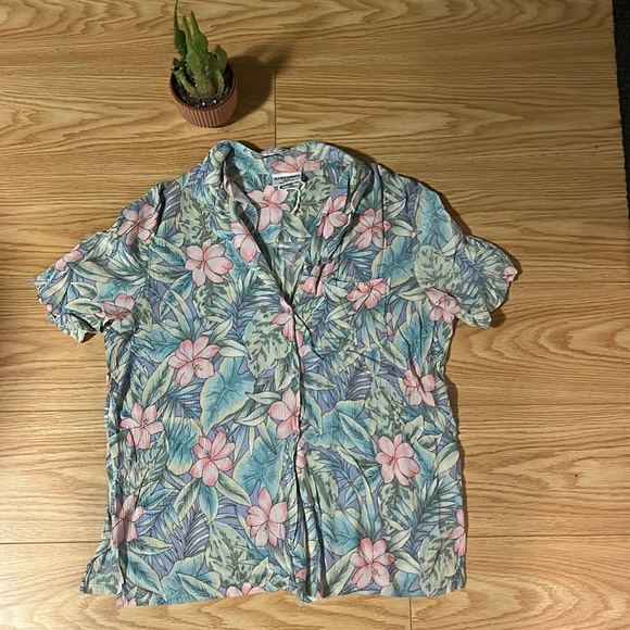 Vintage Floral Alfred Dunner Shirt - Picture 1 of 3